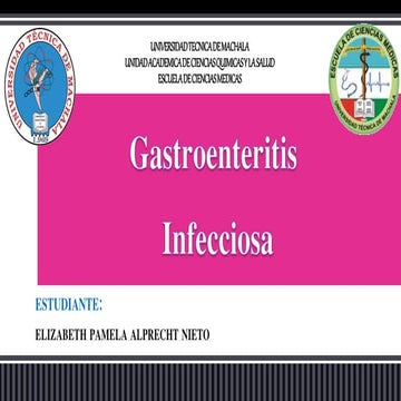 Gastroenteritis infecciosa