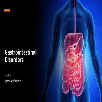 Gastrointestinal Disorders.pptx...........