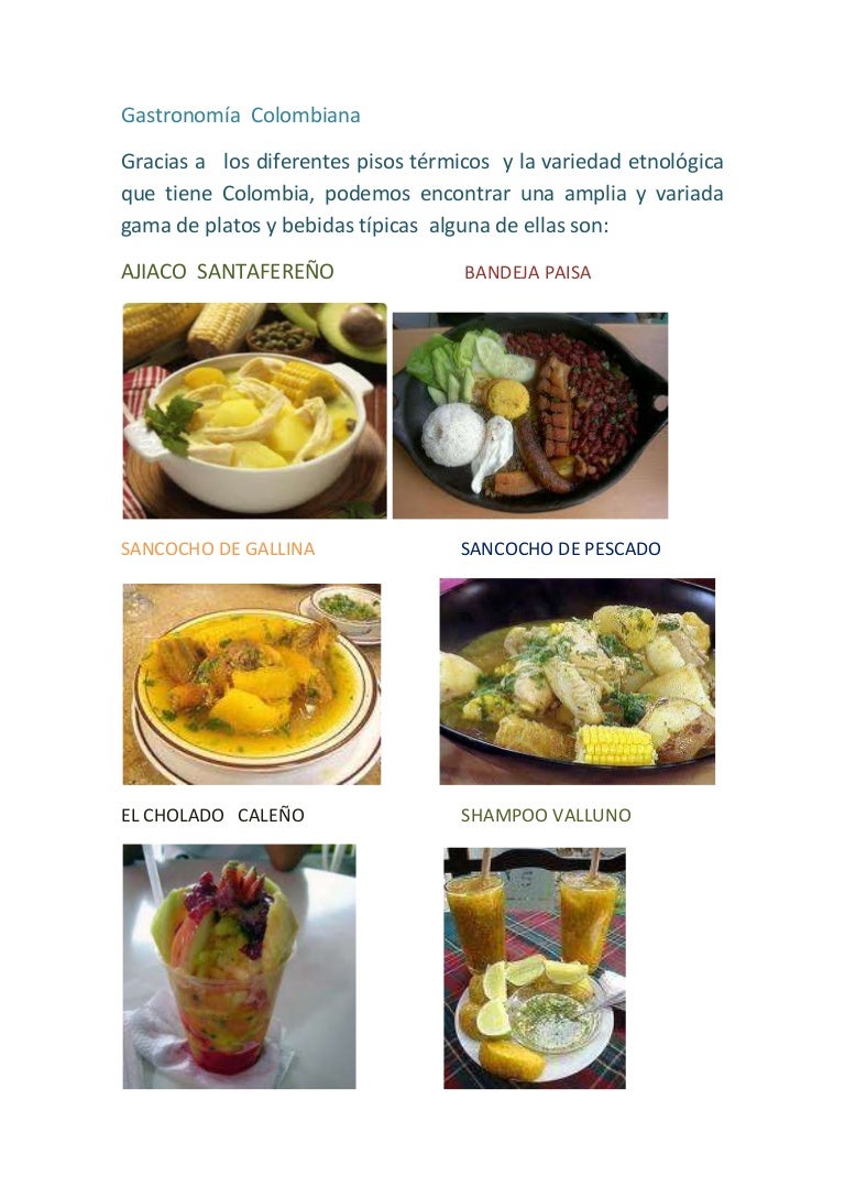Gastronomía colombiana