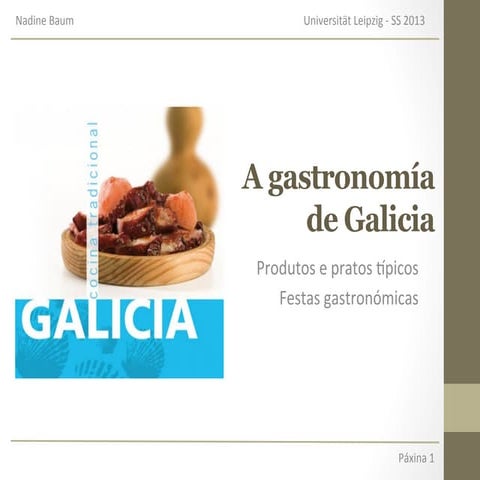 Gastronomía galega
