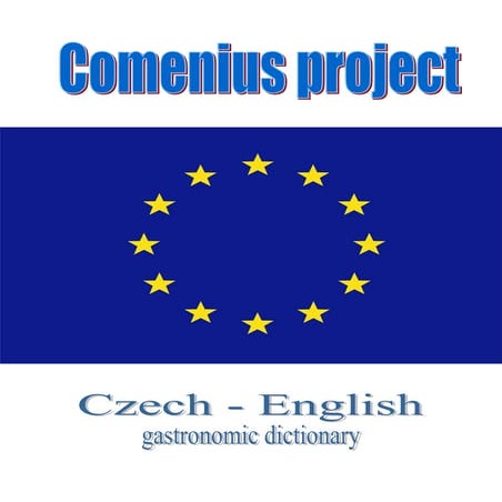 Gastronomy dictionary