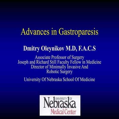 Gastroparesis slide.ppt