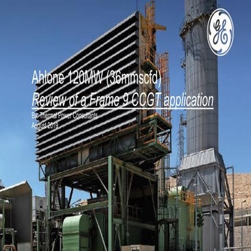 Gas turbine advisors review of a 9 e.03 ccgt power plant 