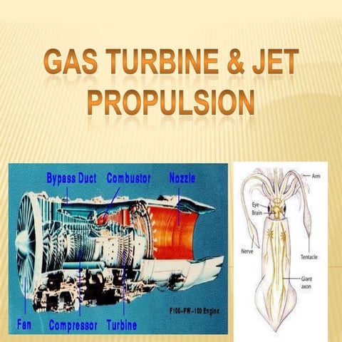 Gas turbine and Jet Propulsion
