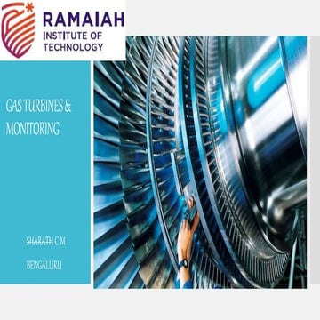 Condition based Monitoring for gas turbines