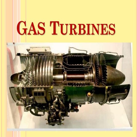 Gas turbines 