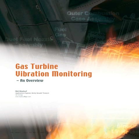 Gas Turbine Vibration Monitoring | PDF