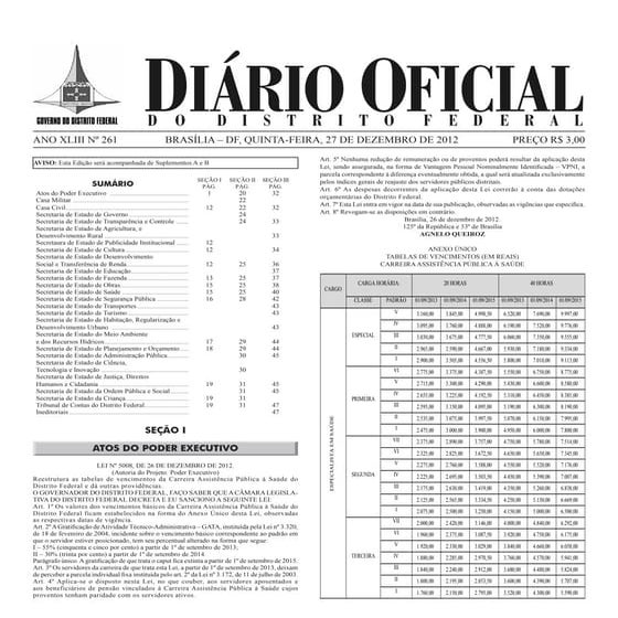 Gata saude dodf 261 | PDF