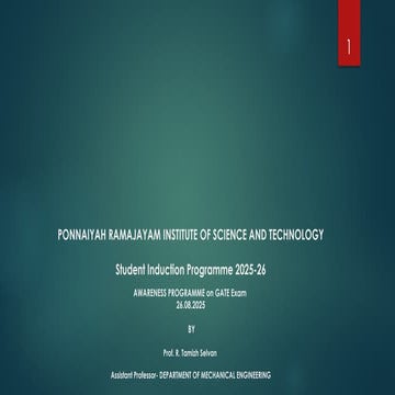 GATE for final year students carrier guidance