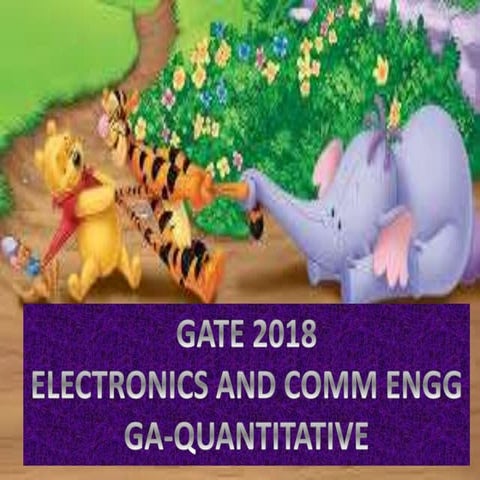 Gate 2018 ece q7 ga quantitative