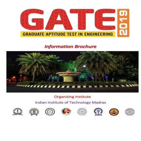 GATE Exam 2019 - Registration, Syllabus, Results, Exam Pattern,Cut Off