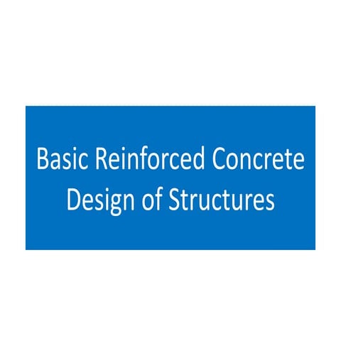 Basic R C C structurs