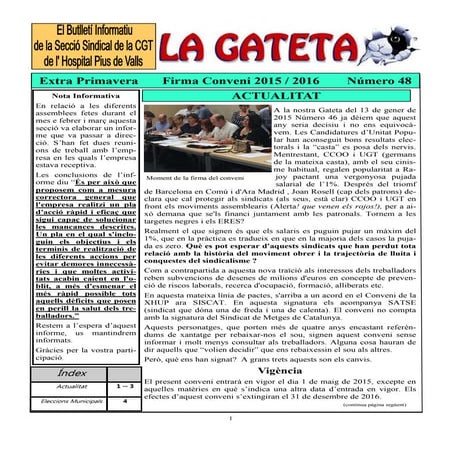 SSCGTHVALLS - REVISTA LA GATETA 48