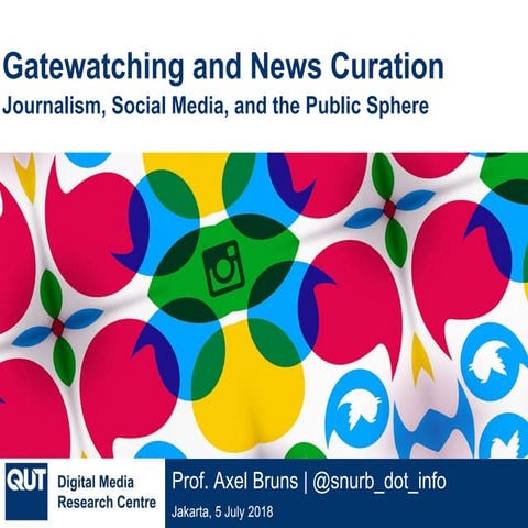 Gatewatching and News Curation: Journalism, Social Media, and the Public Sphere