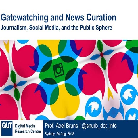 Gatewatching and News Curation: Journalism, Social Media, and the Public Sphere