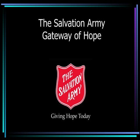 Langley Salvation Army Gateway Of  Hope  Power