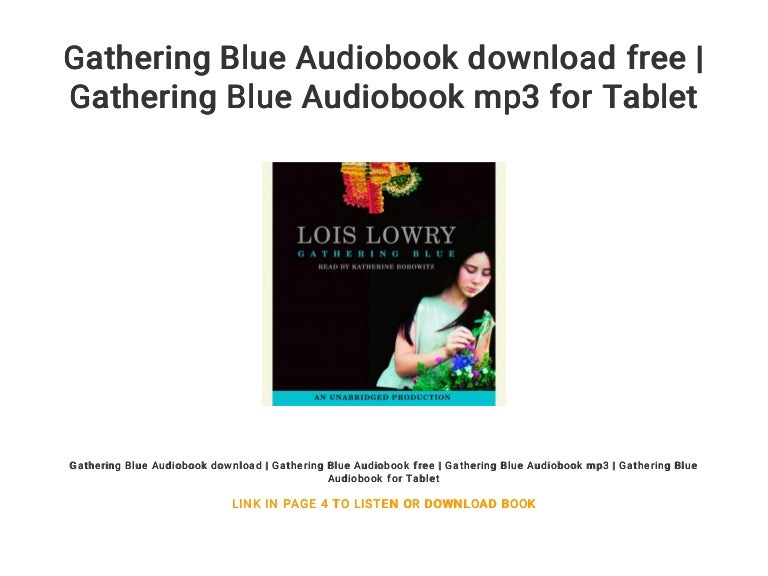 gathering blue full book