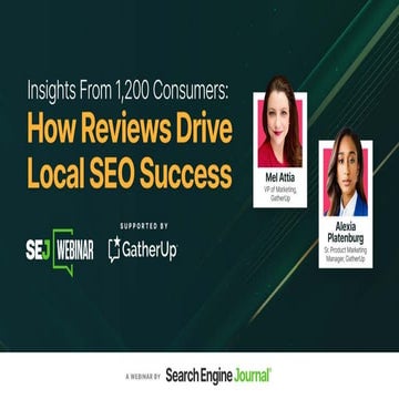 Insights From 1,200 Consumers: How Reviews Drive Local SEO Success