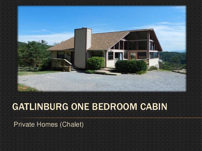 Gatlinburg One Bedroom Cabin