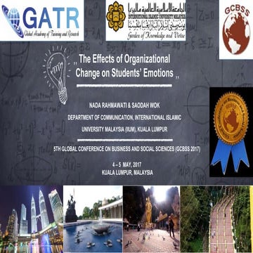 The Effects of Organizational Changes Towards Students' Emotion