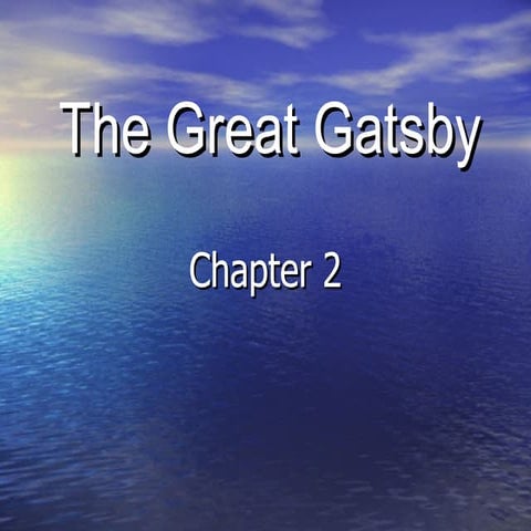 Gatsby syntax powerpoint (2) | PPT