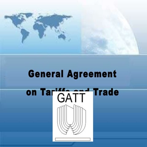 Gatt new | PPT
