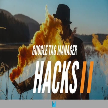 Google Analytics Konferenz 2019_Google Tag Manager Hacks - für jeden etwas da...