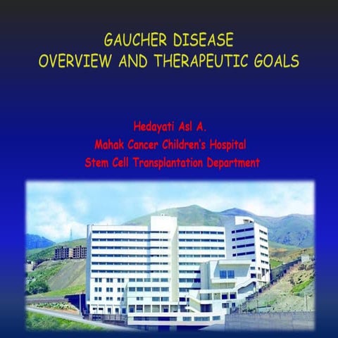 Gaucher disease