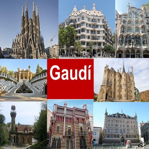 GAUDÍ: un arquitecto Modernista e Universal
