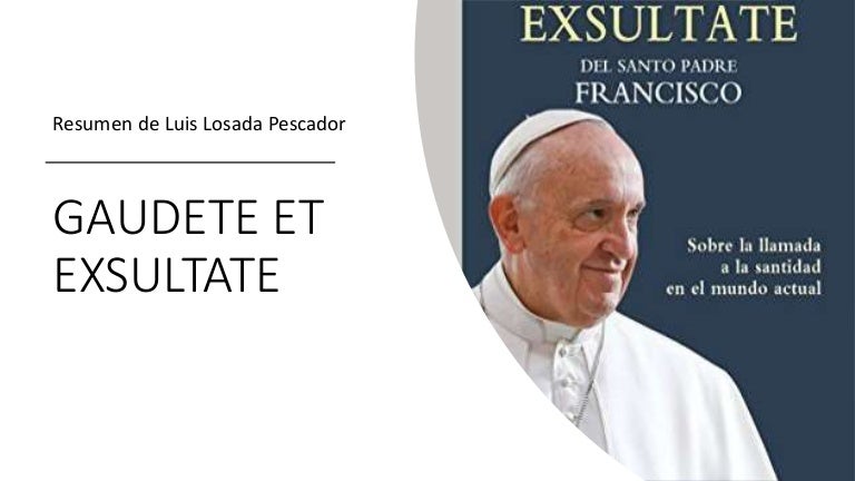 Gaudete et exsultate