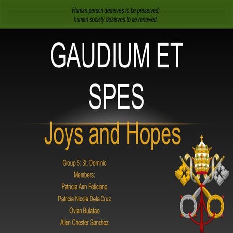 Gaudium et spes