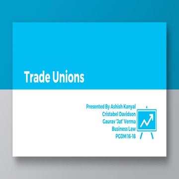 Trade Unions 