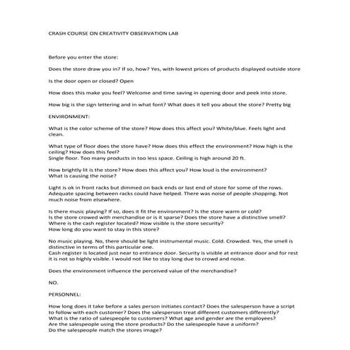 Case Study Retail Store.pptx study of retails | PPTX