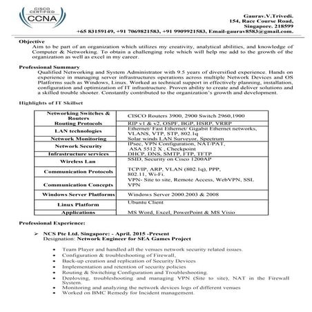 Gaurav resume