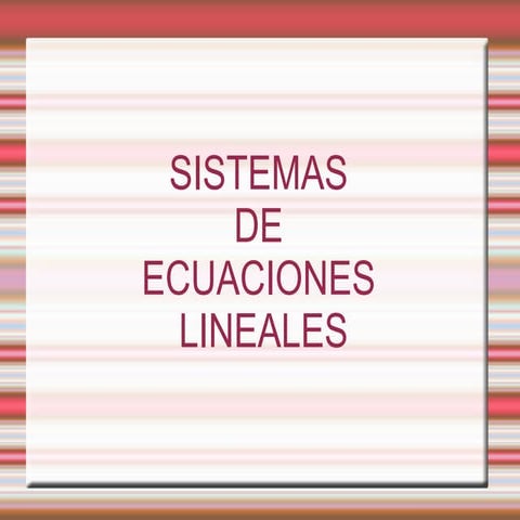 Método de Gauss PPT