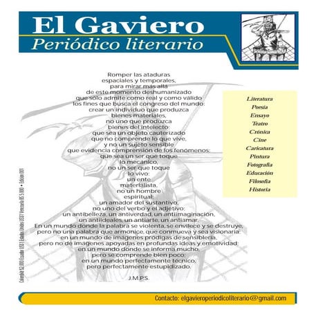 Gaviero periodico literario no 1