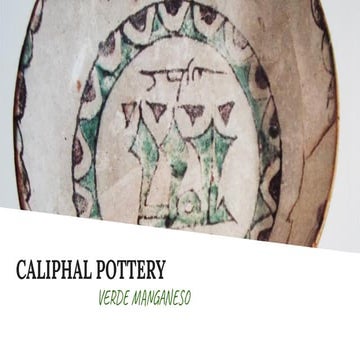 Gavilan califal pottery   verde manganeso (1)