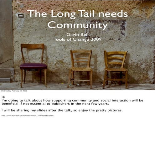 Gavin Bell Toc09 Long Tail Needs Community Sm