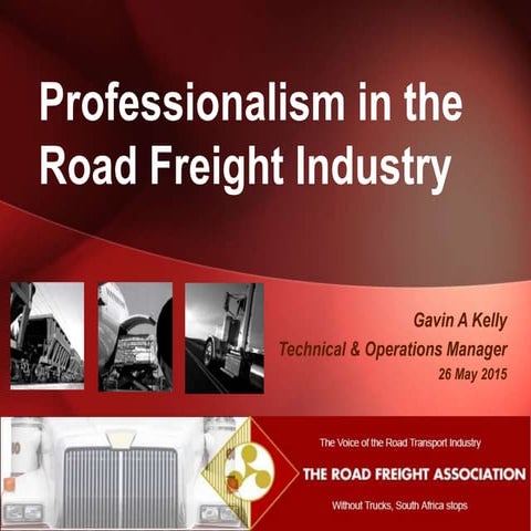 Transport: Overview of challenges in road freight and why RTMS | PDF