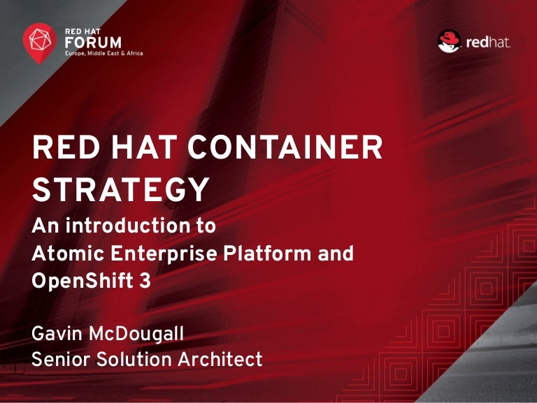 Red Hat Containerisation – containerization – YBGFN