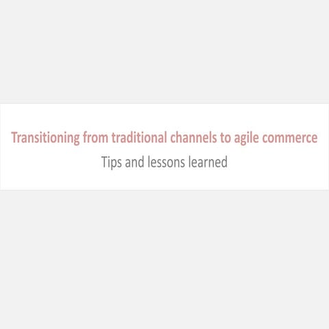 Omni Channel Marketing Conference - Gavin Merriman