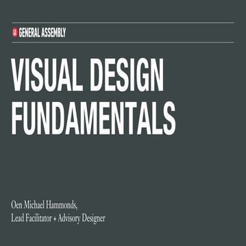 Visual Design Fundamentals 