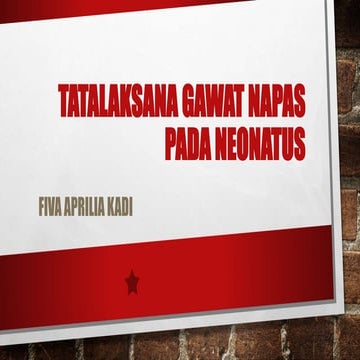 Resusitasi Neonatus Indonesia Versi IDAI 2022 | PPTX