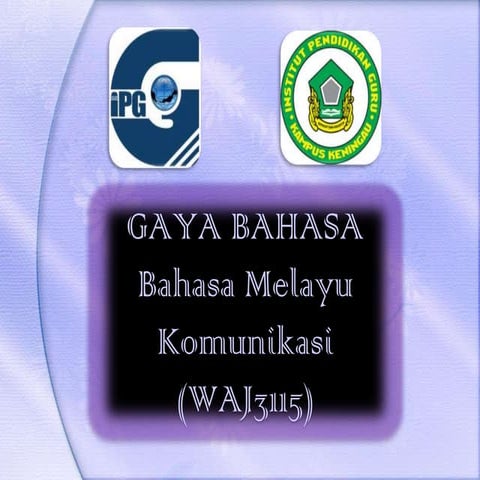 Gaya bahasa