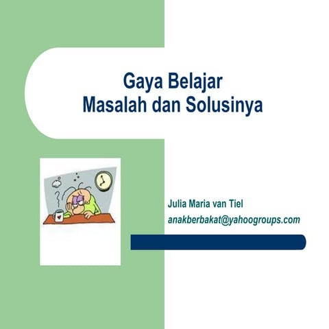 Gaya belajar