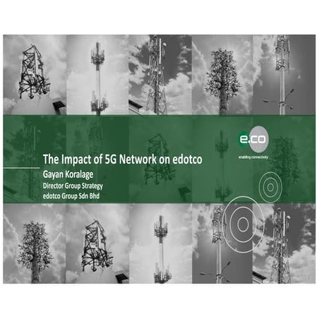 The Impact of 5G Network on edotco | PDF