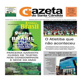 GAZETA DO SANTA CÂNDIDA, FEVEREIRO ...