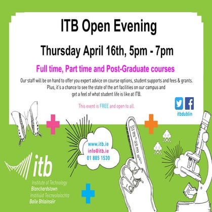 ITB Open Evening April 2015