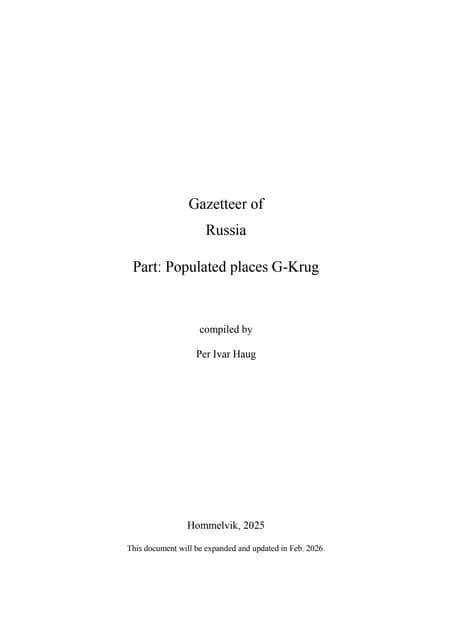Gazetteer of Russia. Part: Populated places G-Krug.pdf