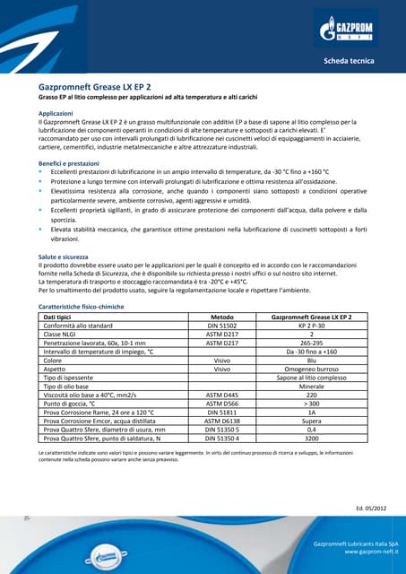 Gazpromneft - Olio per compressori - Fornid - Compressor S Synth